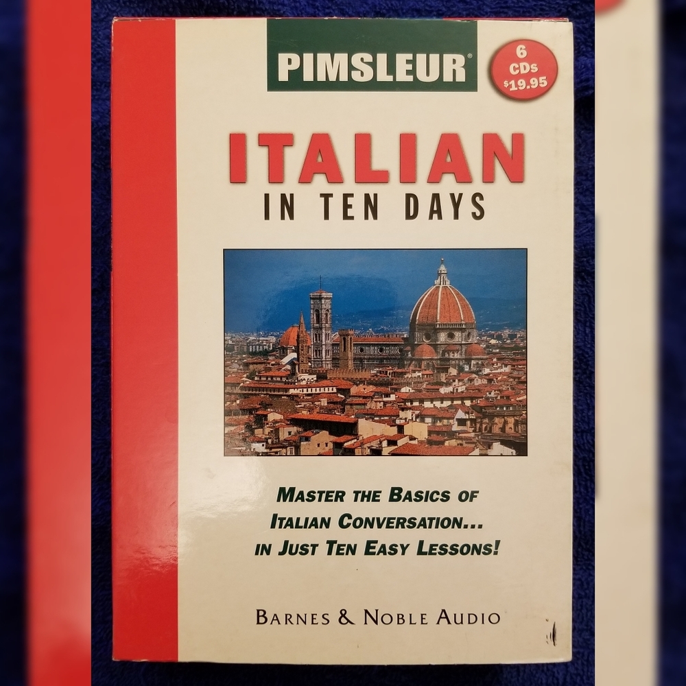 Pimsleur Italian In Ten Days CD